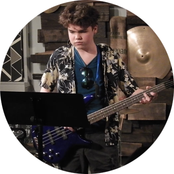 bass guitar lessons, music school recital, dmi